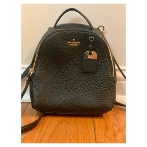 Kate Spade Mini Caden Carter Street Backpack Black